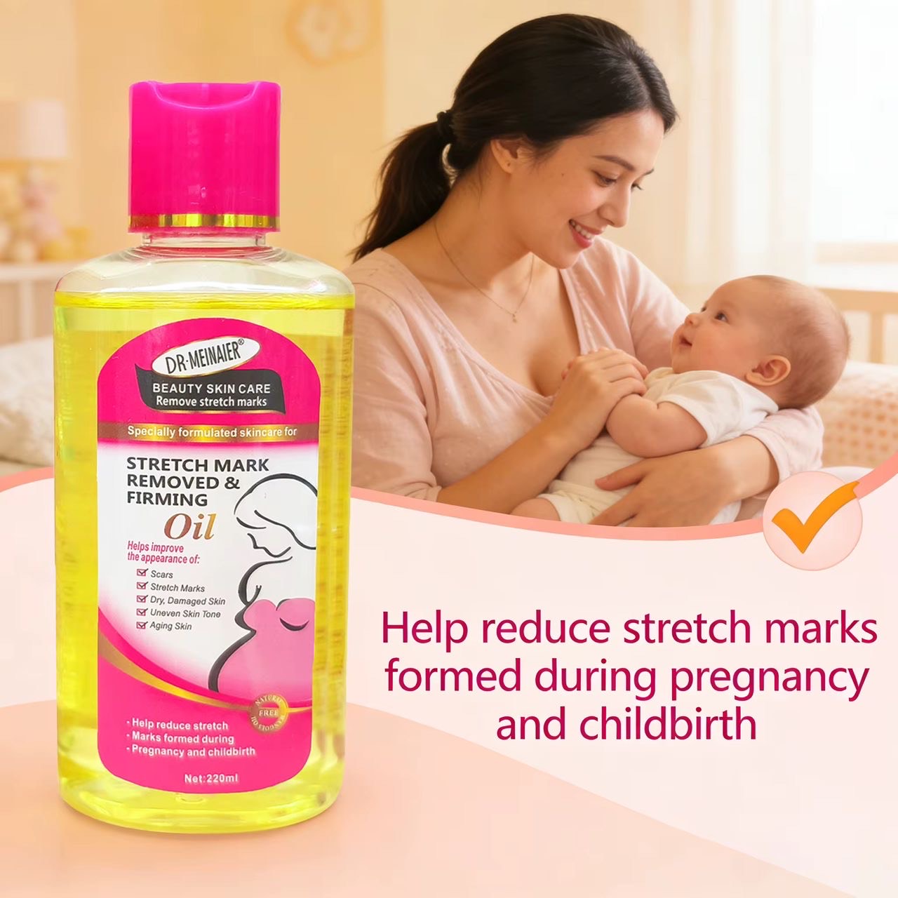 about Sheba Stretch Mark Oil
